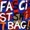 Fascist Shitbag! . Mixed media and resin on canvas. 60x60cm