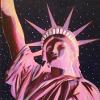 Liberty #1.  Mixed media on canvas.  76x76cm. 2013. N.A.